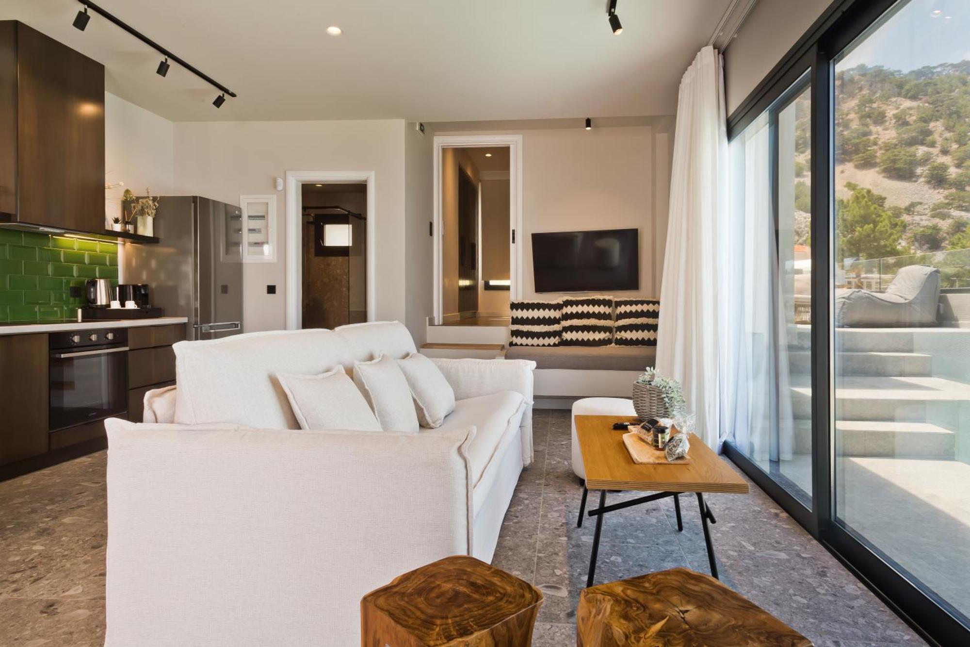 Appartamento Aposperia Memorable Living Kyra Panagia Esterno foto